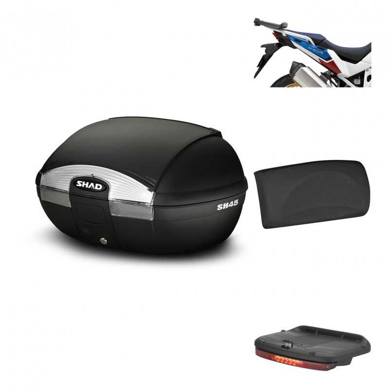 Rear trunk + mounting hardware + accessories  SH45 SH 45