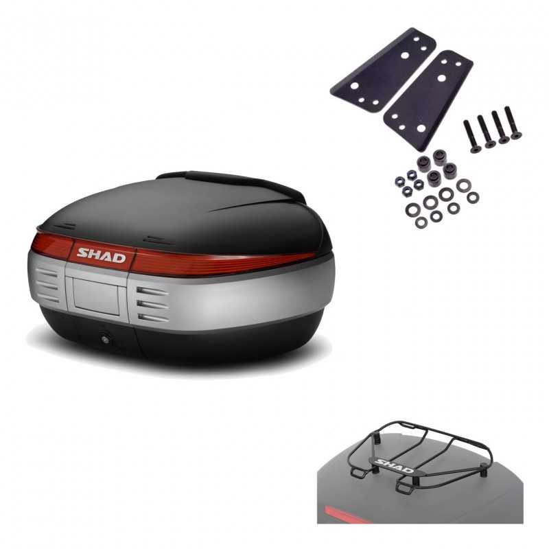 SHAD Baul trasero + herraje montaje parrilla portabultos superior SH50 SH 50 KIT-178917