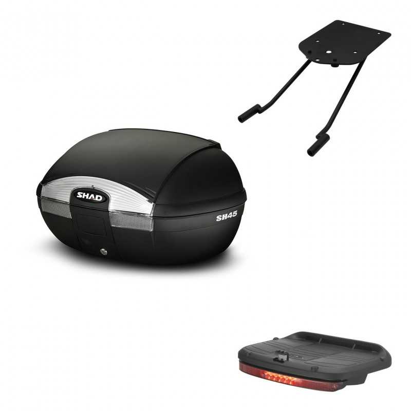 SHAD Baul trasero + herraje montaje luz de freno SH45 SH 45 KIT-178867