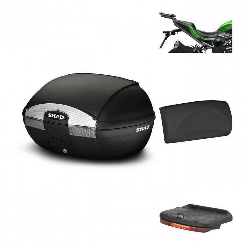 Rear trunk + mounting hardware + accessories  SH45 SH 45