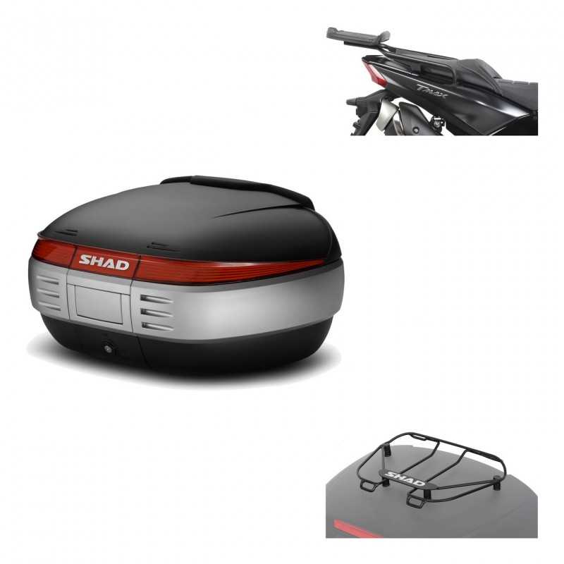 SHAD Baul trasero + herraje montaje parrilla portabultos superior SH50 SH 50 KIT-179520