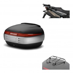 SHAD Baul trasero + herraje montaje parrilla portabultos superior SH50 SH 50 KIT-179173