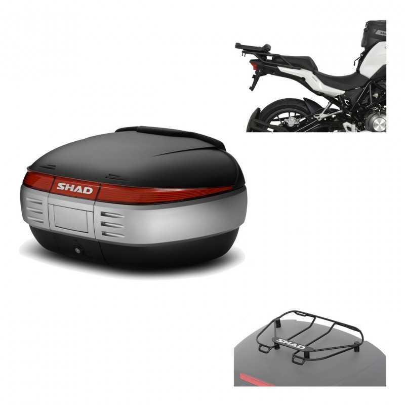SHAD Baul trasero + herraje montaje parrilla portabultos superior SH50 SH 50 KIT-179474