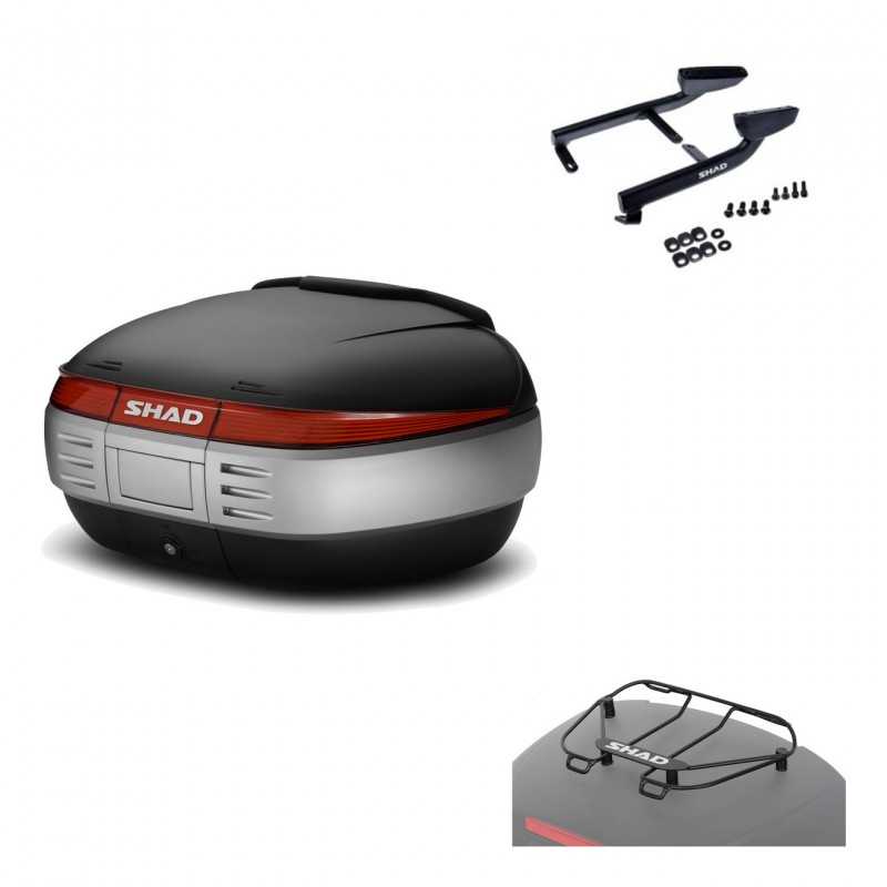 SHAD Baul trasero + herraje montaje parrilla portabultos superior SH50 SH 50 KIT-179332