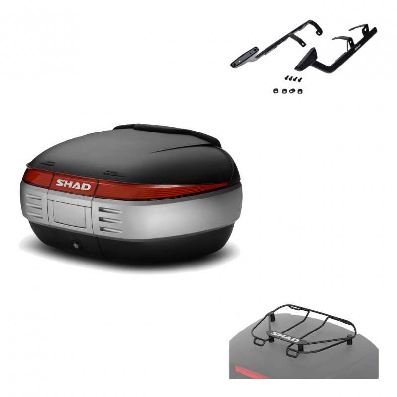 SHAD Baul trasero + herraje montaje parrilla portabultos superior SH50 SH 50 KIT-179383