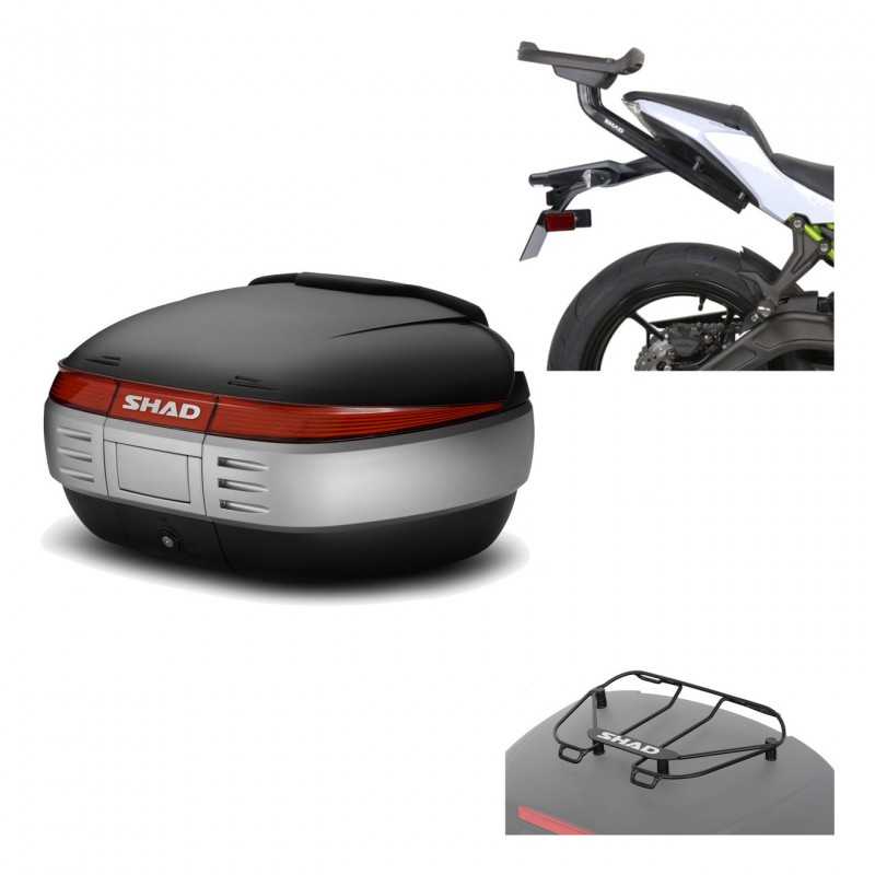 SHAD Baul trasero + herraje montaje parrilla portabultos superior SH50 SH 50 KIT-179480