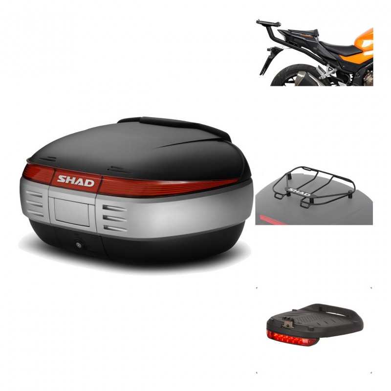 SHAD Baul trasero + herraje montaje accesorios SH50 SH 50 KIT-179432