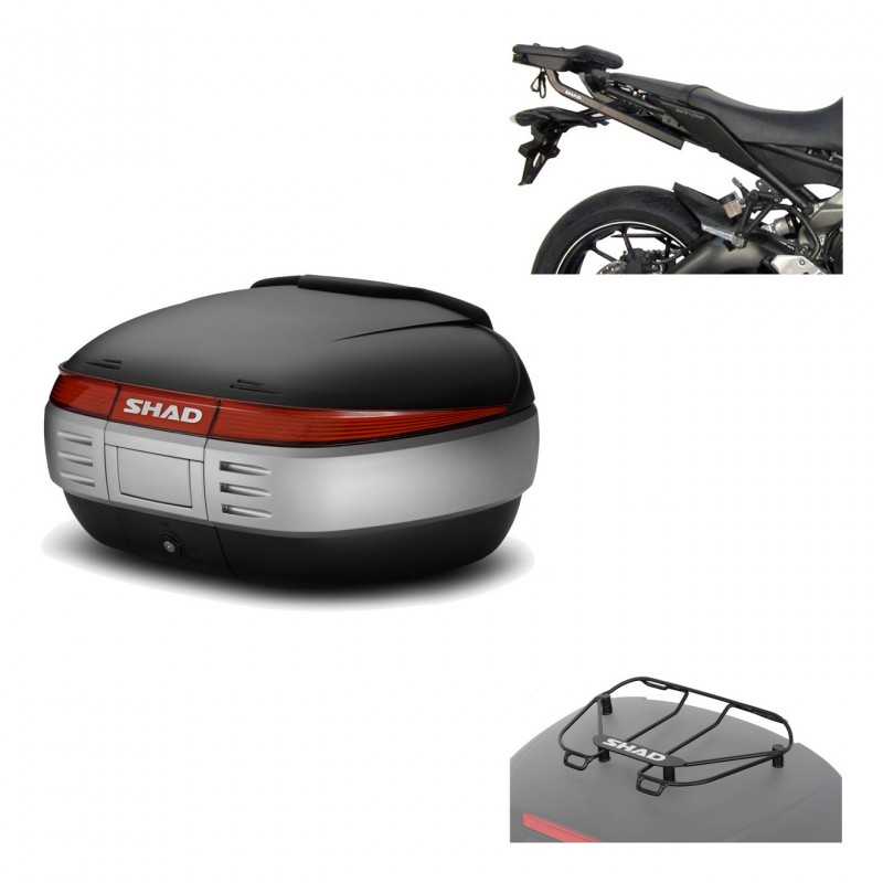 SHAD Baul trasero + herraje montaje parrilla portabultos superior SH50 SH 50 KIT-179280