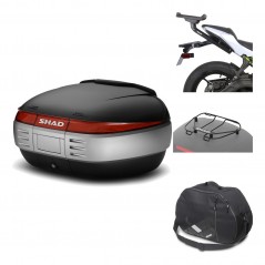 Rear trunk + mounting hardware + accessories  SH50 SH 50