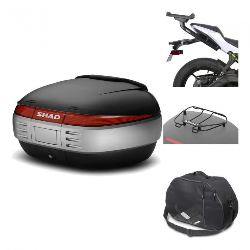 SHAD Baul trasero + herraje montaje accesorios SH50 SH 50 KIT-179482