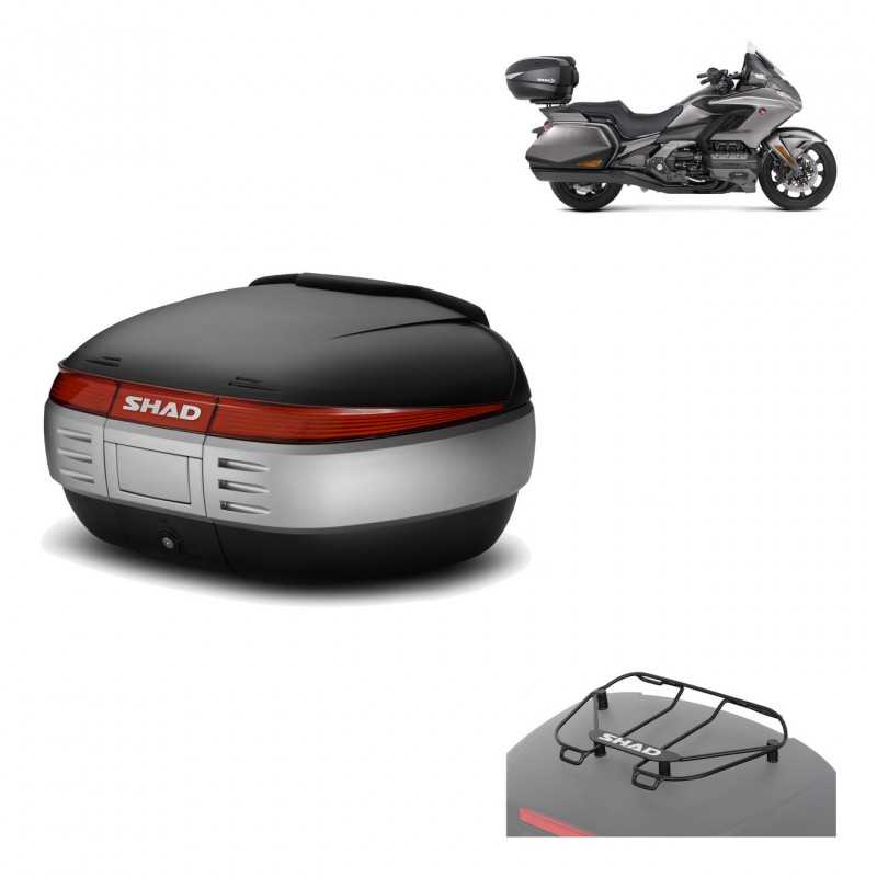 SHAD Baul trasero + herraje montaje parrilla portabultos superior SH50 SH 50 KIT-179584