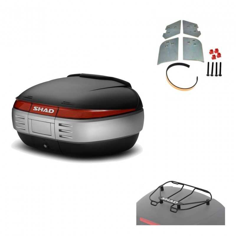 SHAD Baul trasero + herraje montaje parrilla portabultos superior SH50 SH 50 KIT-179239