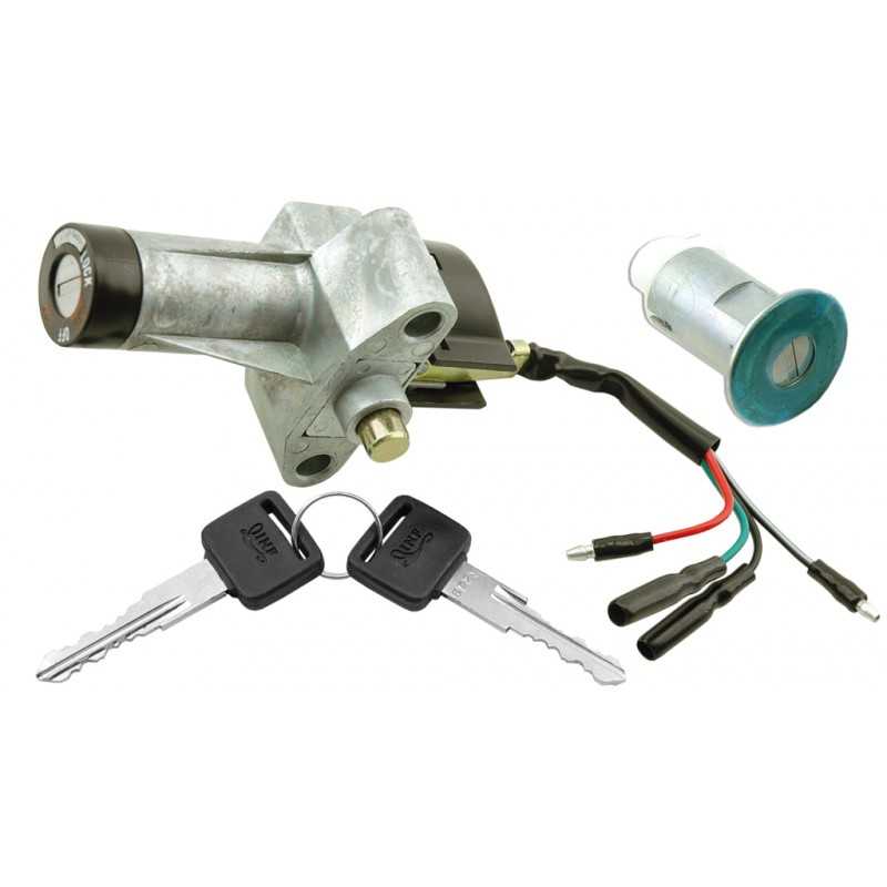 Lock, key contact