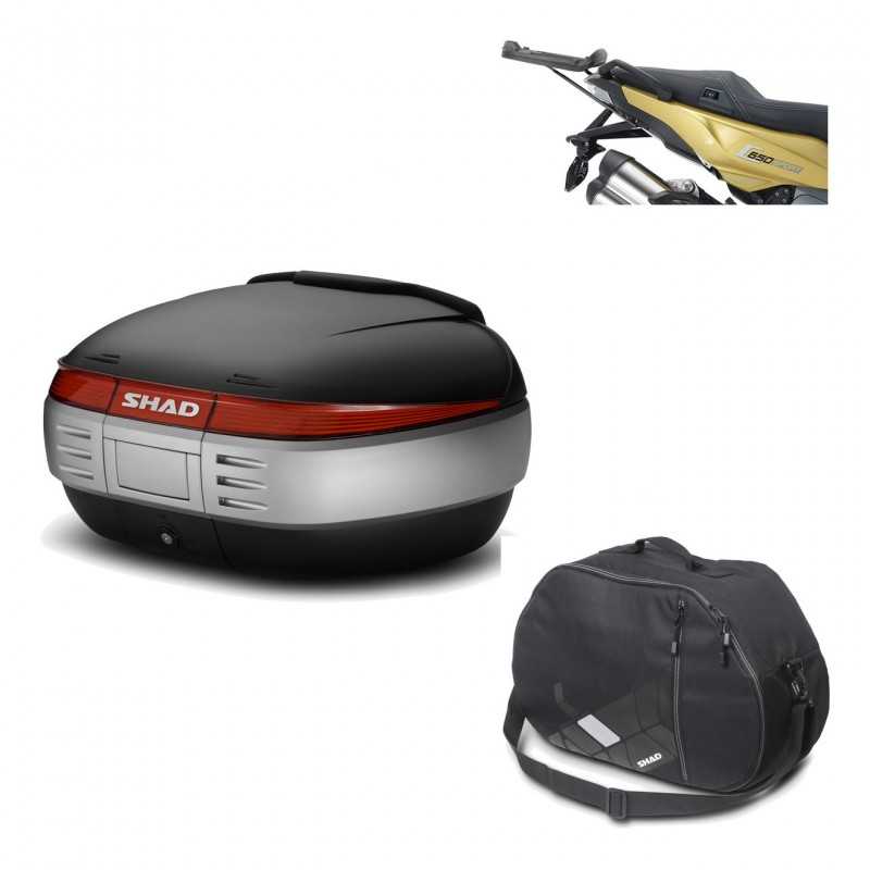 SHAD Baul trasero + herraje montaje bolsa interna SH50 SH 50 KIT-179188