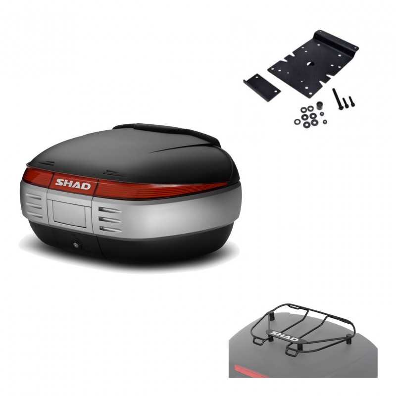 SHAD Baul trasero + herraje montaje parrilla portabultos superior SH50 SH 50 KIT-179249