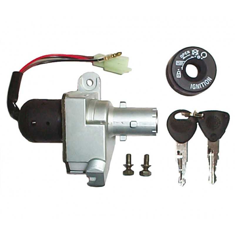 Lock, key contact