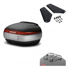 SHAD Baul trasero + herraje montaje parrilla portabultos superior SH50 SH 50 KIT-179204