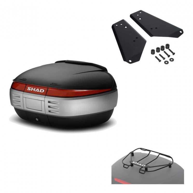 SHAD Baul trasero + herraje montaje parrilla portabultos superior SH50 SH 50 KIT-179204