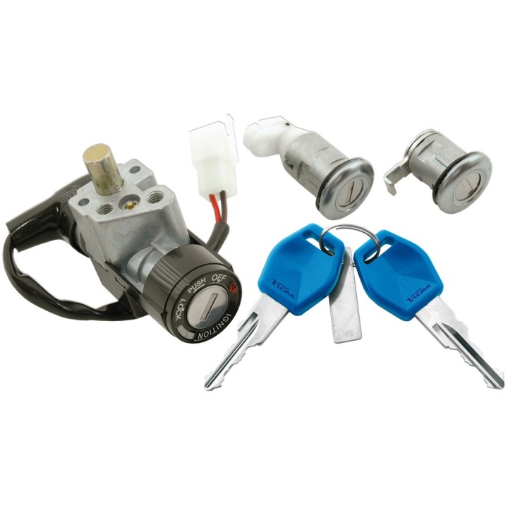 V PARTS Lock set with keys and bolts for added security 6507