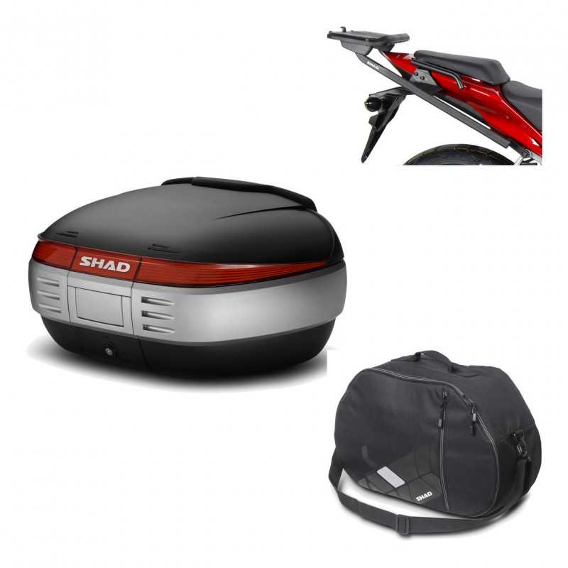 SHAD Baul trasero + herraje montaje bolsa interna SH50 SH 50 KIT-179367