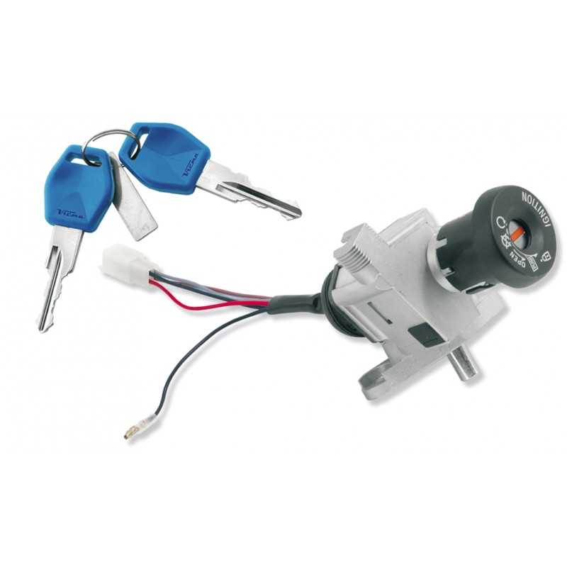 Lock, key contact