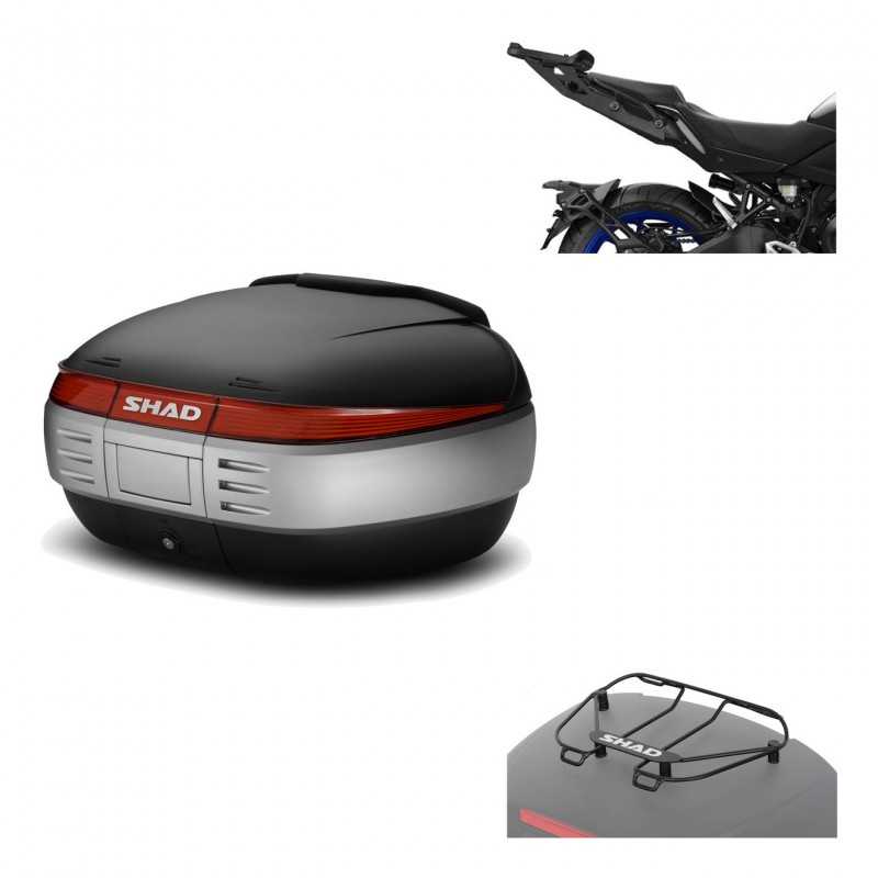 SHAD Baul trasero + herraje montaje parrilla portabultos superior SH50 SH 50 KIT-179720