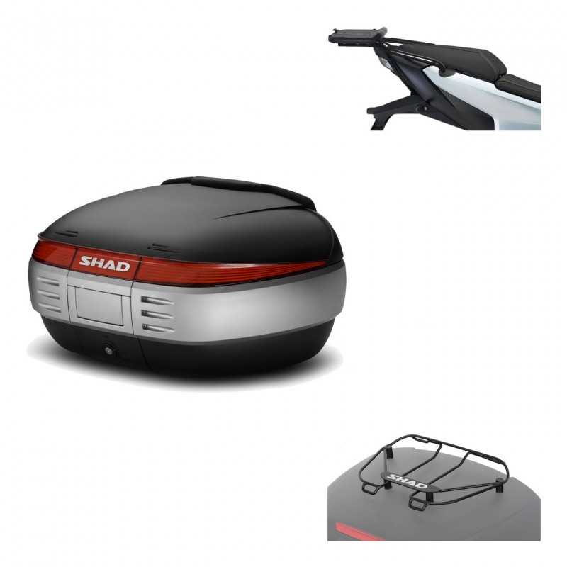 SHAD Baul trasero + herraje montaje parrilla portabultos superior SH50 SH 50 KIT-179672