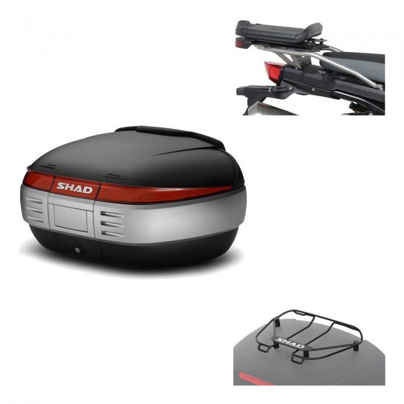 SHAD Baul trasero + herraje montaje parrilla portabultos superior SH50 SH 50 KIT-179624