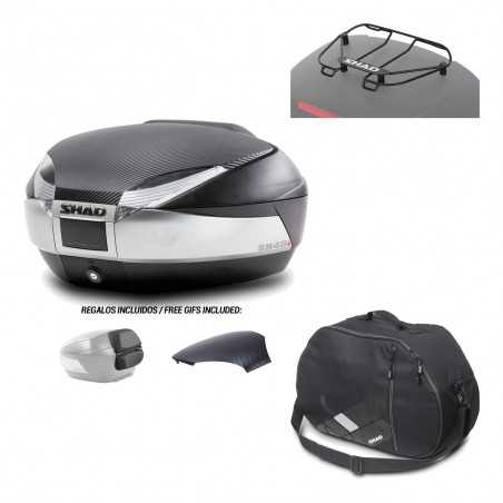 SHAD Baul trasero + accesorios SH48 KIT-179874