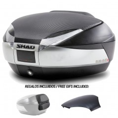 SHAD Baul trasero + accesorios SH48 KIT-179874