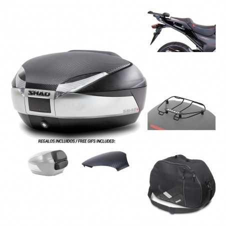 SHAD Baul trasero + herraje montaje accesorios SH48 KIT-179934
