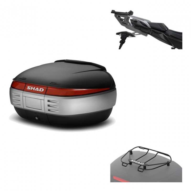 SHAD Baul trasero + herraje montaje parrilla portabultos superior SH50 SH 50 KIT-179640