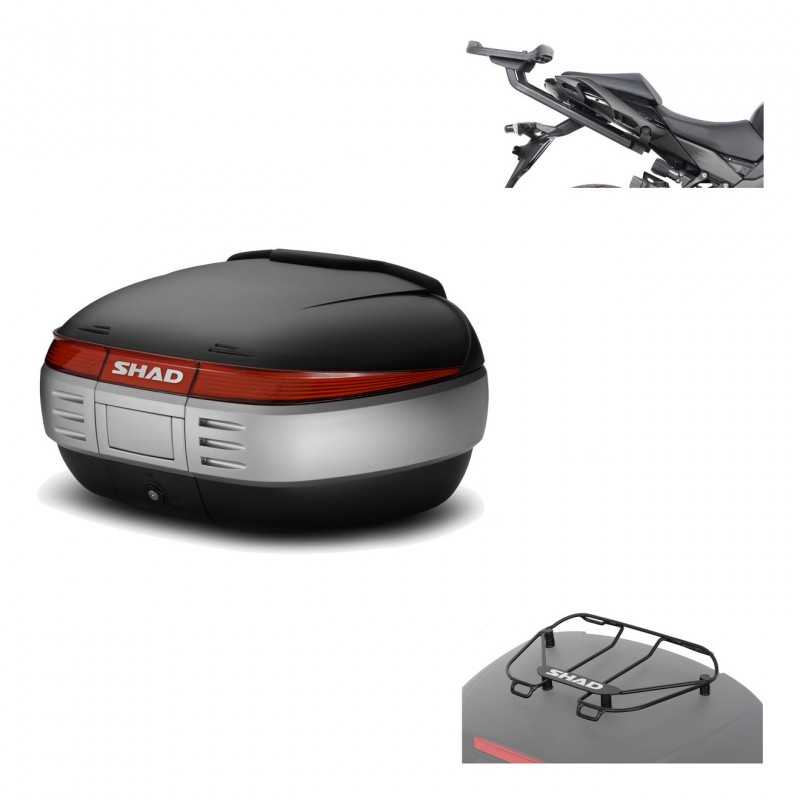 SHAD Baul trasero + herraje montaje parrilla portabultos superior SH50 SH 50 KIT-179696
