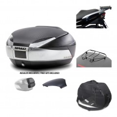 Rear trunk + mounting hardware + accessories  SH48
