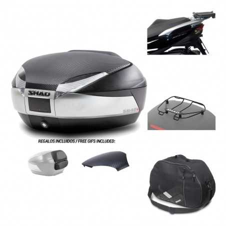 SHAD Baul trasero + herraje montaje accesorios SH48 KIT-180016