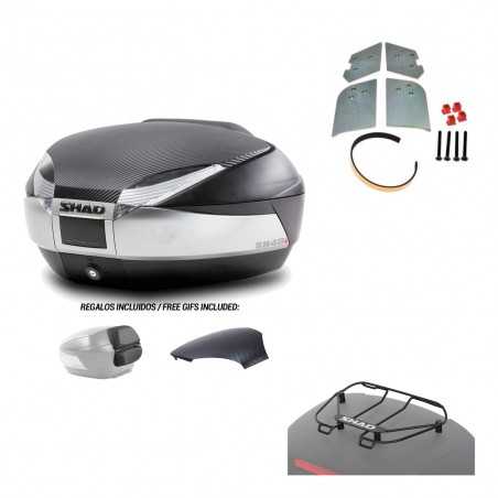 Back trunk + big top fitting + top grid rack  SH48