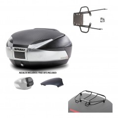 Back trunk + big top fitting + top grid rack  SH48