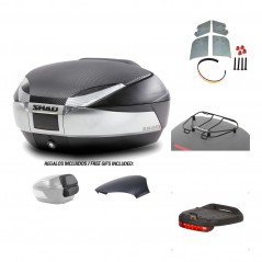 SHAD Baul trasero + herraje montaje accesorios SH48 KIT-180371