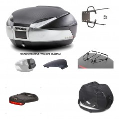 SHAD Baul trasero + herraje montaje accesorios SH48 KIT-180273