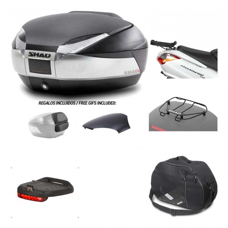 Rear trunk + mounting hardware + accessories  SH48