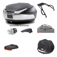 SHAD Baul trasero + herraje montaje accesorios SH48 KIT-180473