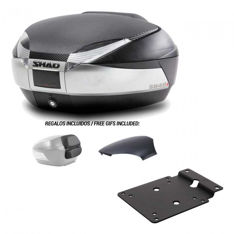 SHAD Baul trasero + herraje montaje SH48 KIT-180324