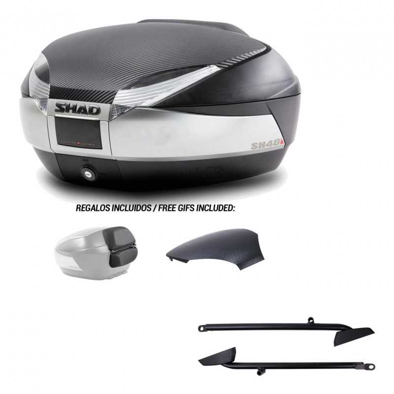 SHAD Baul trasero + herraje montaje SH48 KIT-180227