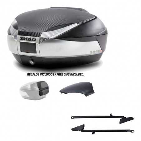 SHAD Baul trasero + herraje montaje SH48 KIT-180227