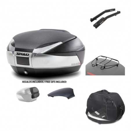 SHAD Baul trasero + herraje montaje accesorios SH48 KIT-180377