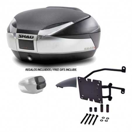 SHAD Baul trasero + herraje montaje SH48 KIT-180329