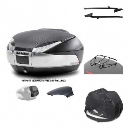 SHAD Baul trasero + herraje montaje accesorios SH48 KIT-180230