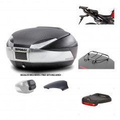 SHAD Baul trasero + herraje montaje accesorios SH48 KIT-180281