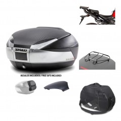 SHAD Baul trasero + herraje montaje accesorios SH48 KIT-180282