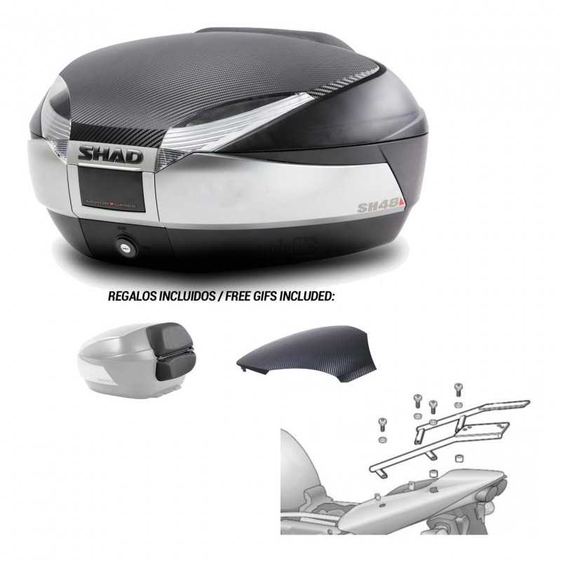 SHAD Baul trasero + herraje montaje SH48 KIT-180384